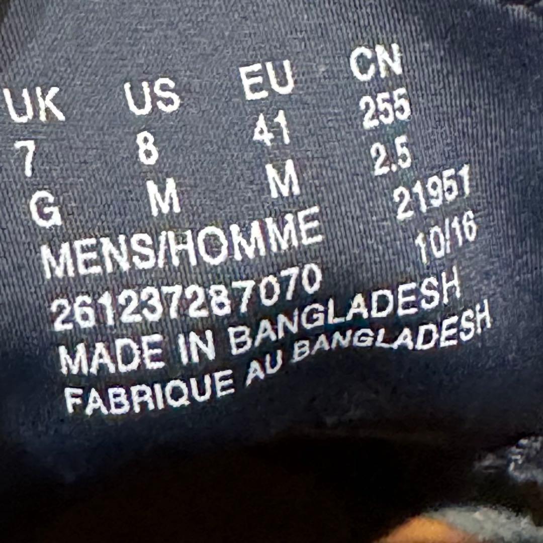 【極美品】クラークス　26cm ウィングチップ　ビジネス　スニーカー　レザー　黒