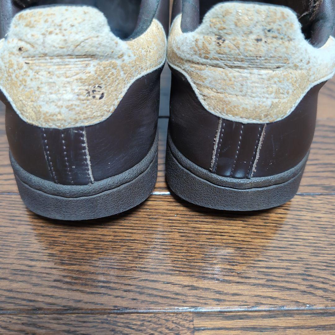 03s adidas CAMPUS ベルクロ茶レザー VINTAGE Ω