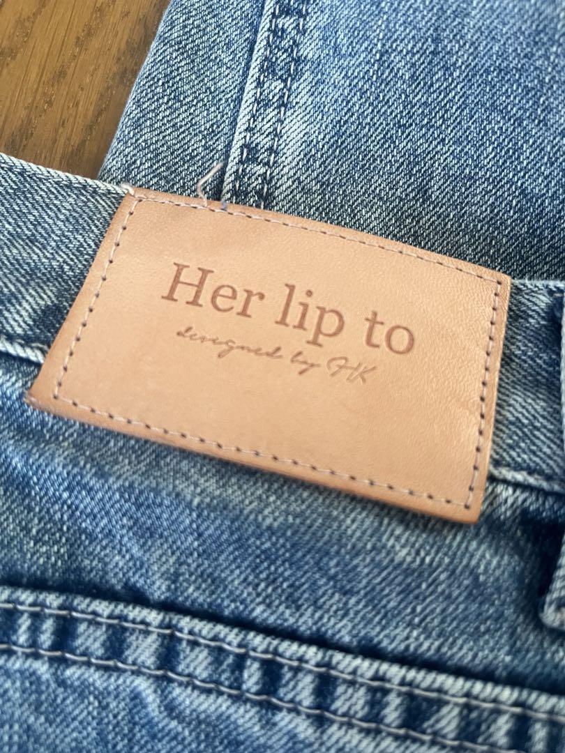 パンツ herlipto Milano Wide-Straight Jeans 26