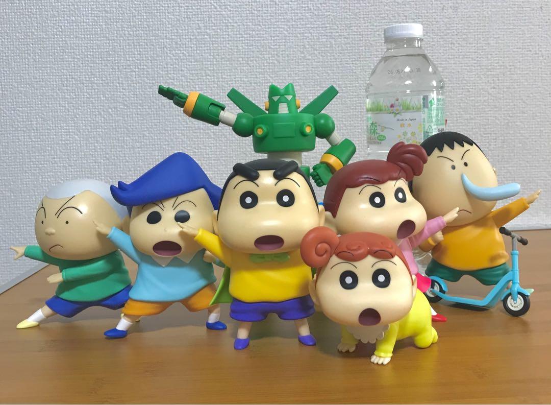クレヨンしんちゃん 超能力大決戦 カスカベ防衛隊 フィギュア全7種セット