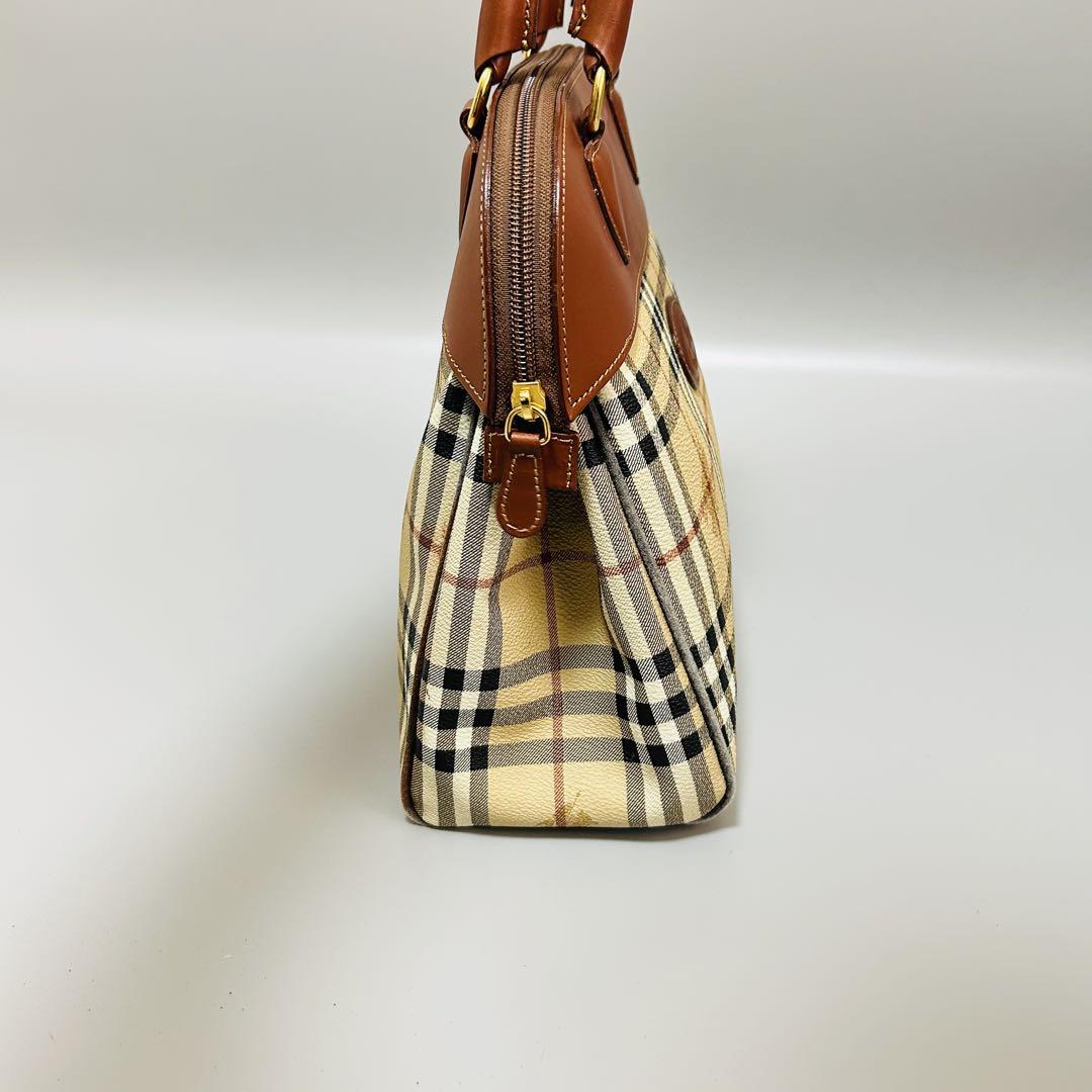 BURBERRY バーバリー ノバチェック ハンドバッグ トートバッグ