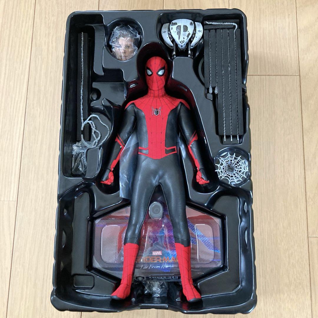 ホットトイズ ／スパイダーマン アップグレードスーツ　ムービーマスターピース