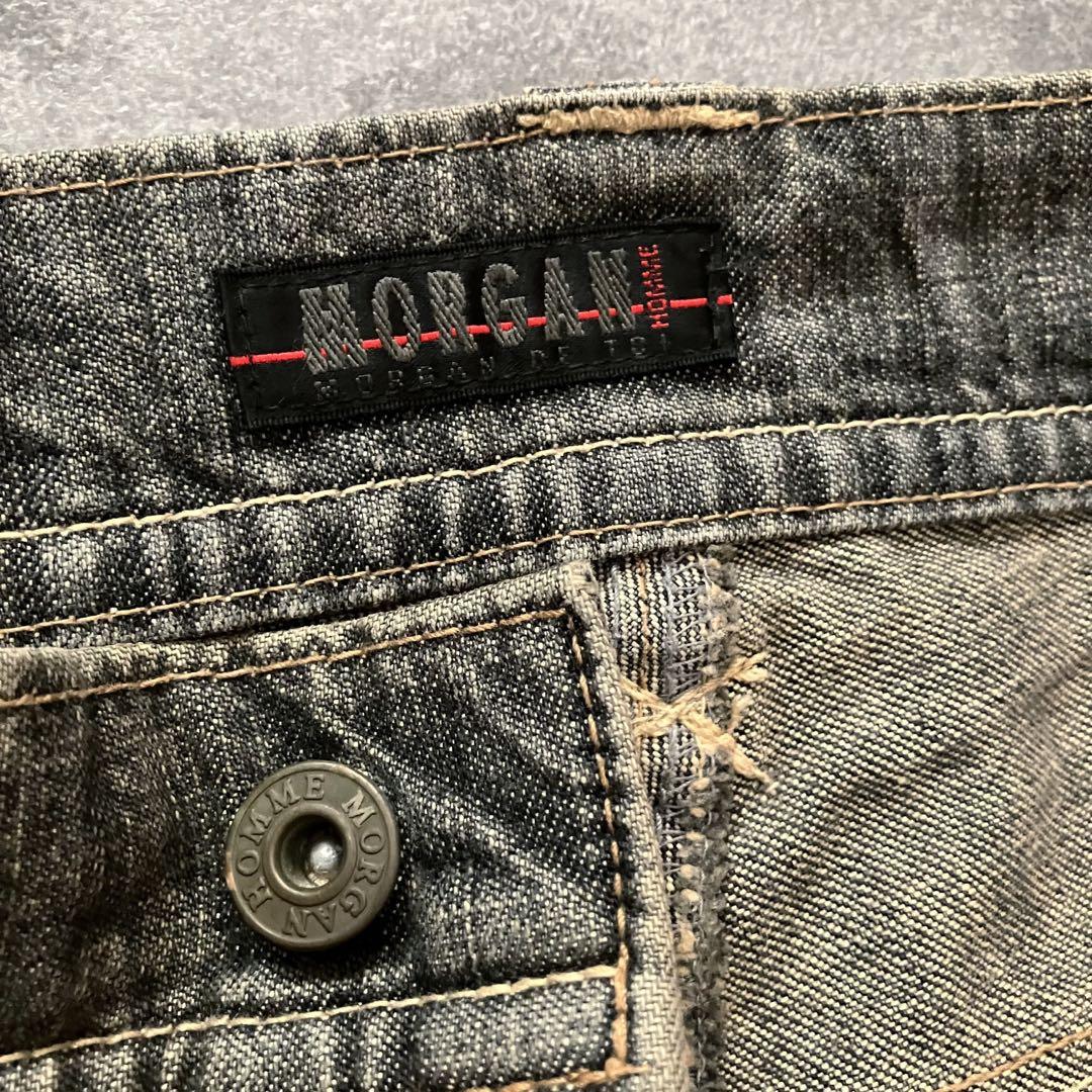 MORGAN HOMME Early 00s Zip Flare Denim – DRIEW