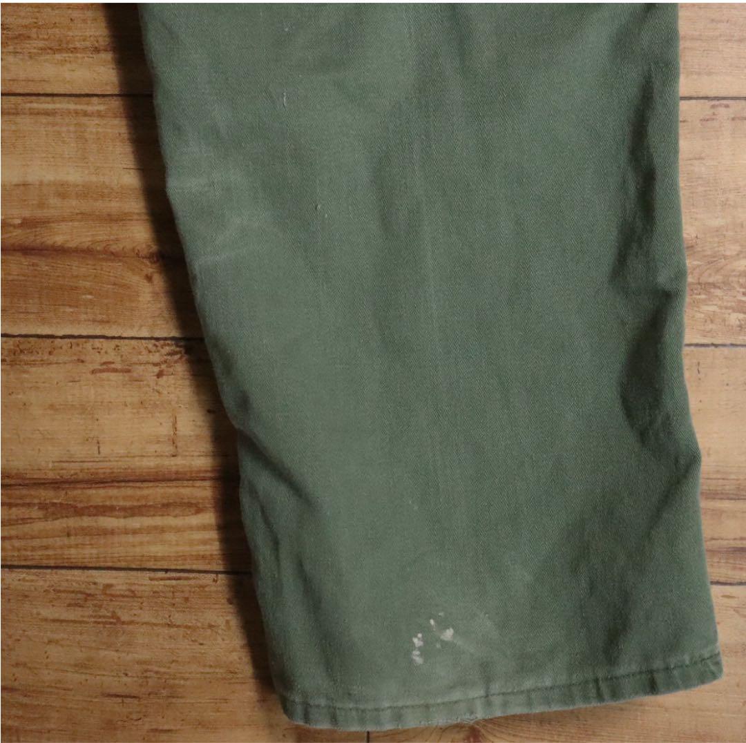 US ARMY　ベイカーパンツ　フィールドパンツ　ミリタリー　オリーブグリーン