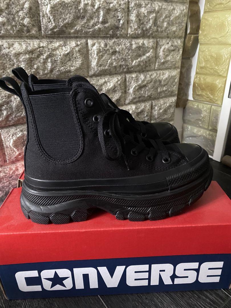 コンバース オールスター HI トレックウエーブ サイドゴア 厚底 23.5