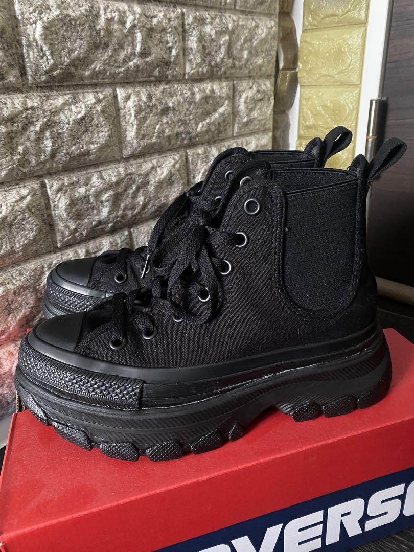 コンバース オールスター HI トレックウエーブ サイドゴア 厚底 23.5