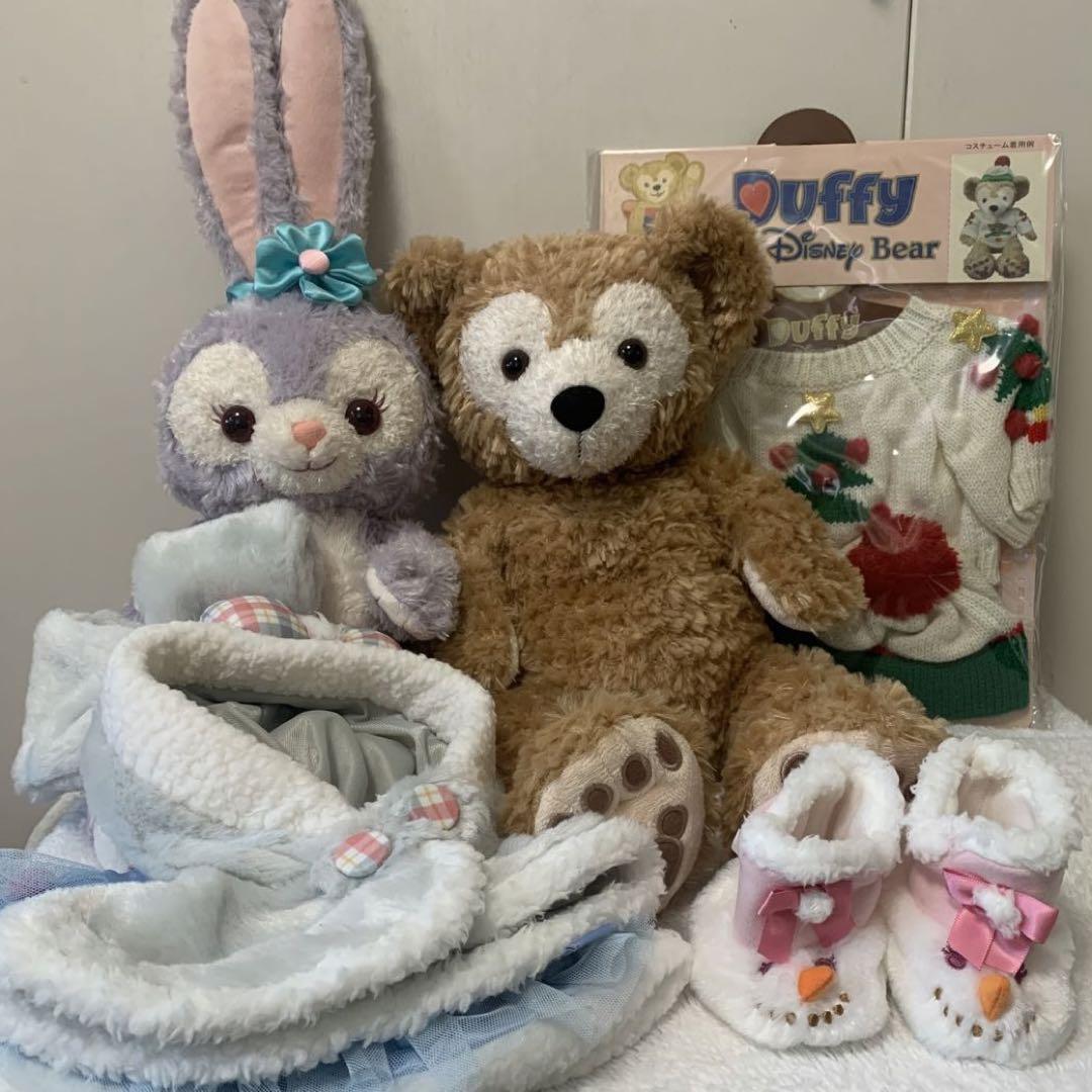 ステラルー ダッフィー ぬいぐるみS ウィンター クリスマス コスチューム