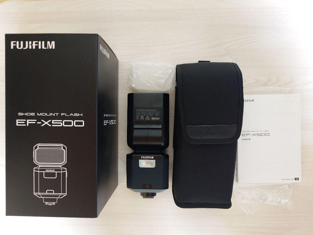 EF-X500 FujiFilm フジフイルム　フラッシュ