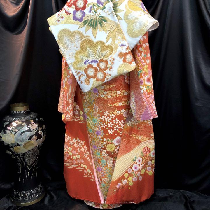 辻ヶ花　絞り　振袖　フルセット　希少！　成人式 辻が花 花絞り 振袖 成人式 着物 フルセット