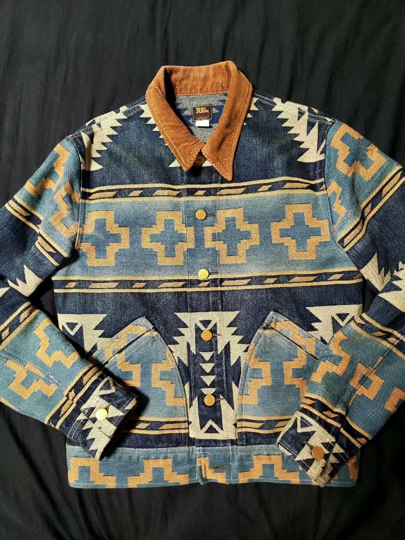 RRL ネイティブ　ジャケット　ナバホ　ヴィンテージ S