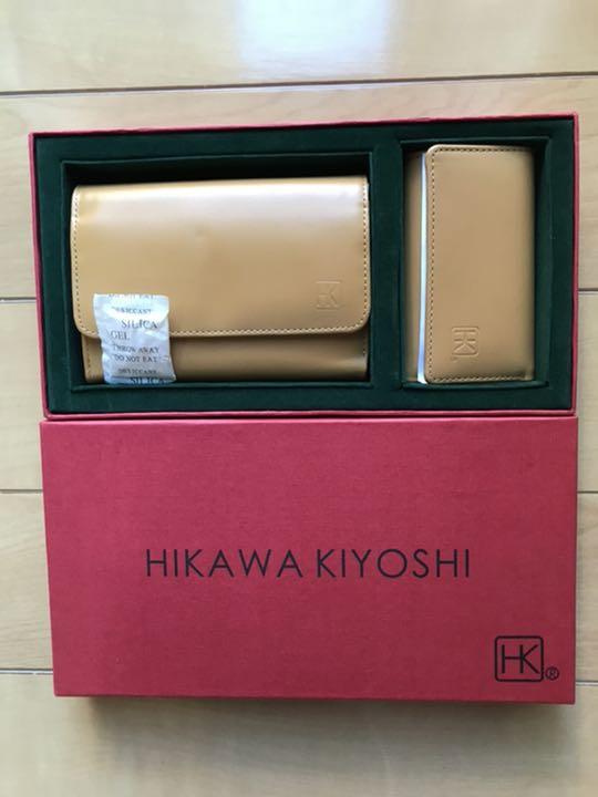 氷川きよし　5周年記念ファンクラブ限定本革財布&キーケースセット