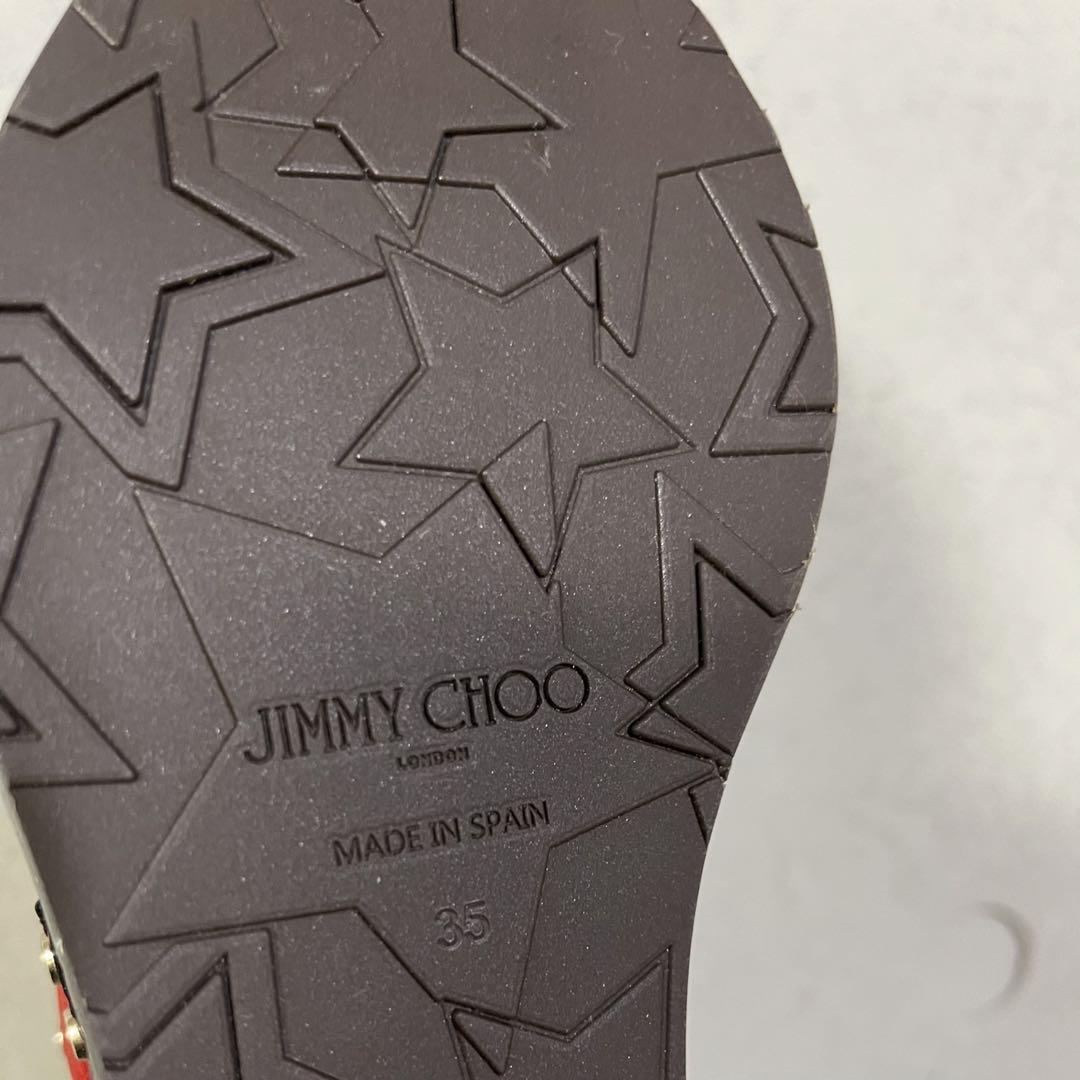 ジミーチュウ パテントレザー ウェッジサンダル 新品・未使用】JIMMY CHOOジミーチュウ ウェッジサンダル