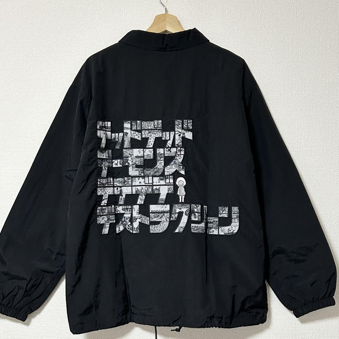L　グラニフ　浅野いにお　コーチジャケット　物体T　デッドデッドデーモンズ