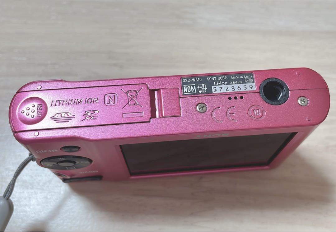 SONY Cyber-shot DSC-W810 カメラ ピンク