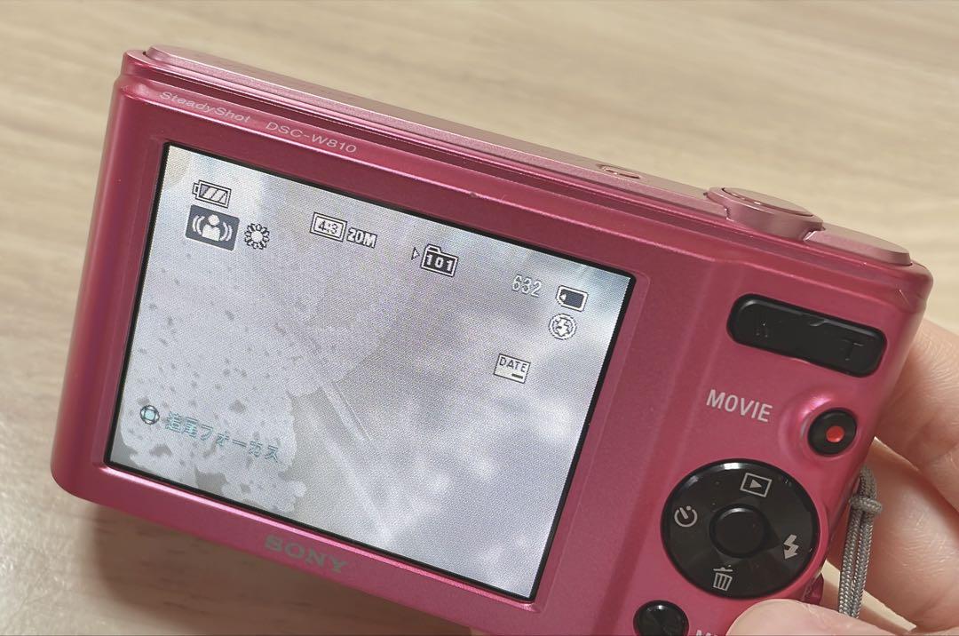 SONY Cyber-shot DSC-W810 カメラ ピンク