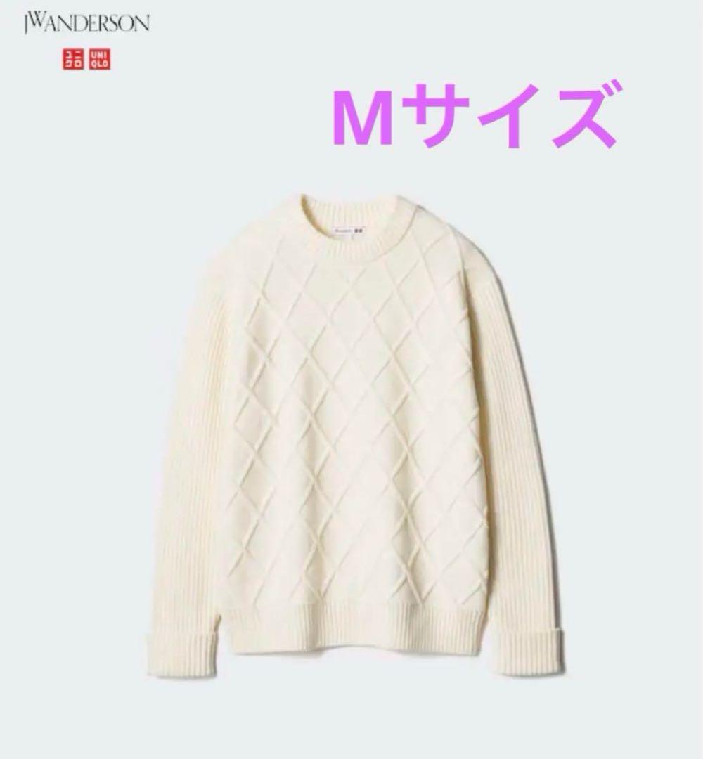 【新品未使用】UNIQLO✖️JW ANDERSON 白　Mサイズ　ゆるダボ