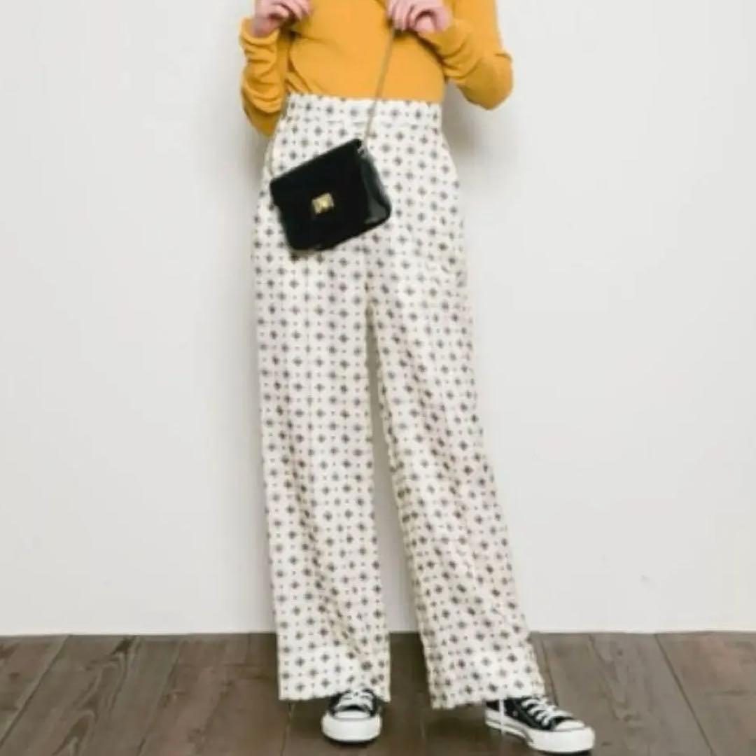 Curensology KOMONプリントパンツ