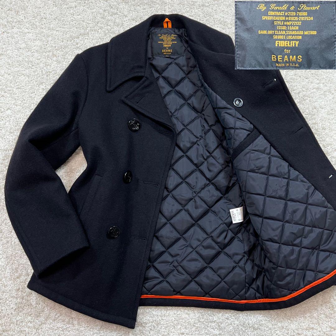 ずっと気になってた FIDELITY 【美品】 - 快適ファッション × Pコート BEAMS ジャケット・アウター
