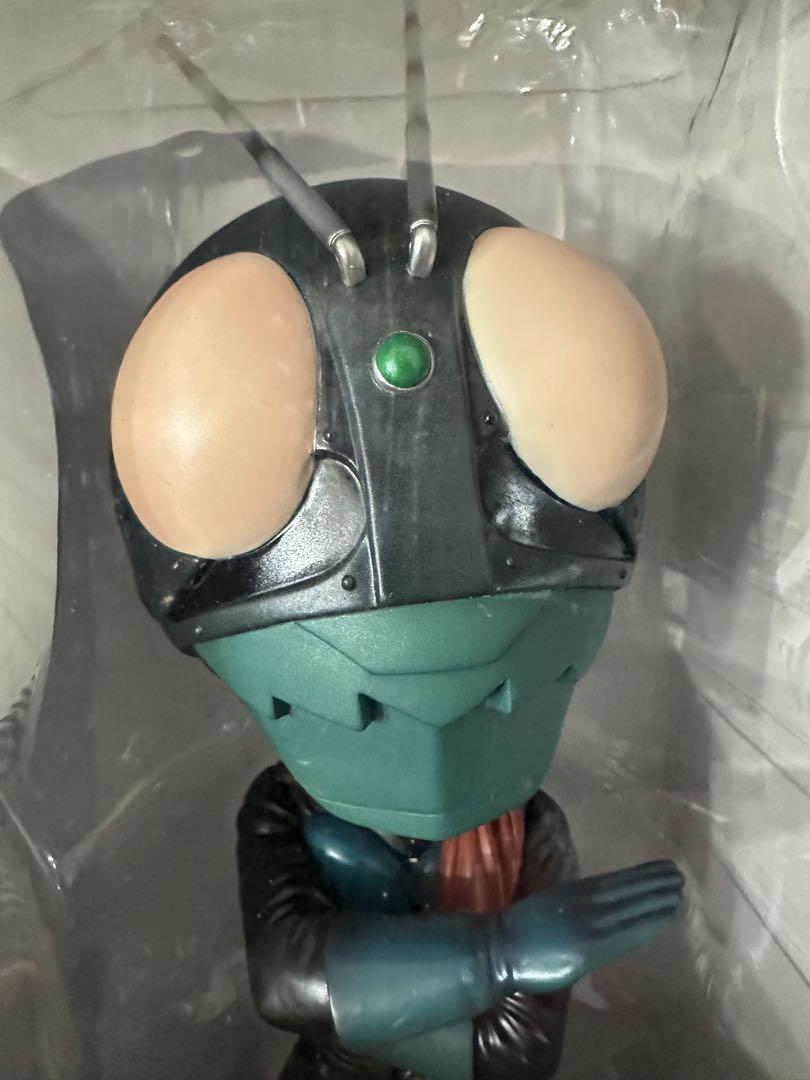 仮面ライダー旧1号のディフォルメフィギュア。箱入り。新品。