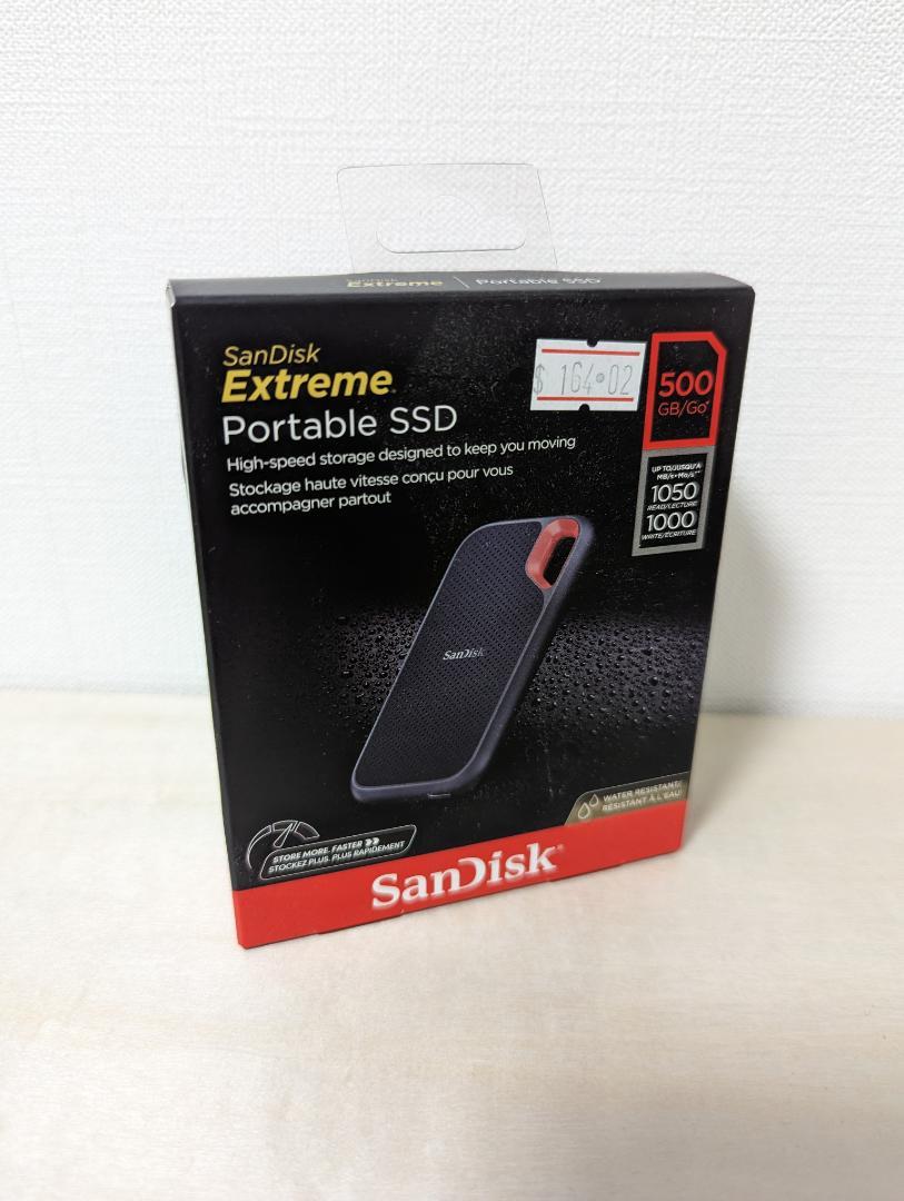 人気ブランド新作豊富 SanDisk 500GBポータブルSSD 外付けハードディスク・ドライブ
