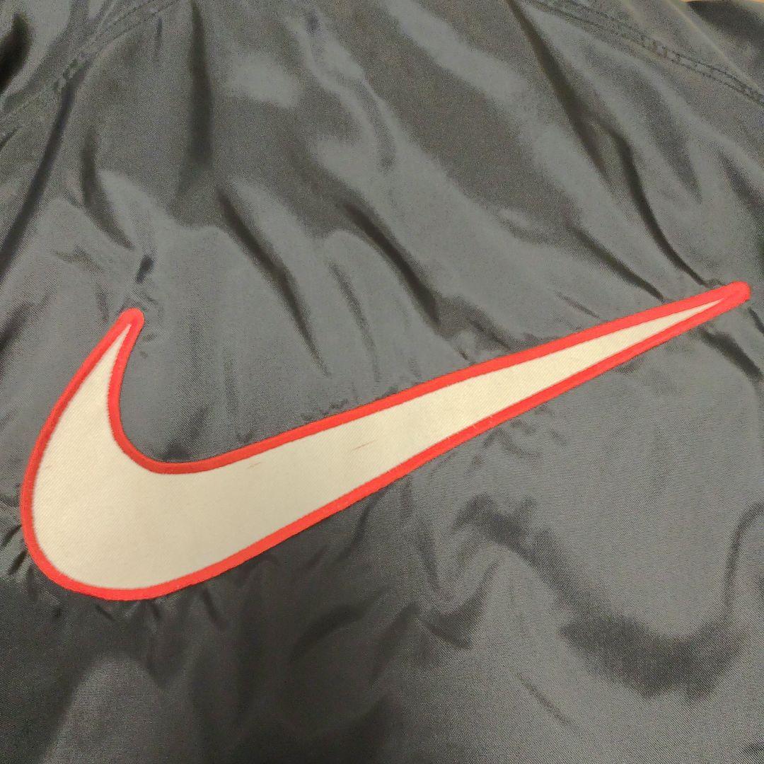 90s 銀タグ NIKE ビッグスウッシュ 中綿 スタジャン ベンチ