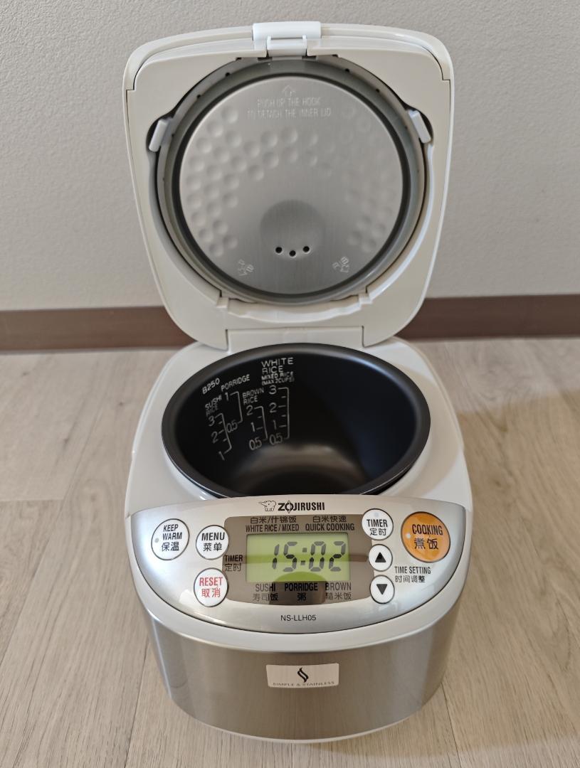 象印 海外向け炊飯器 NS-LLH05 3合炊き ・220-230V仕様 - メルカリ