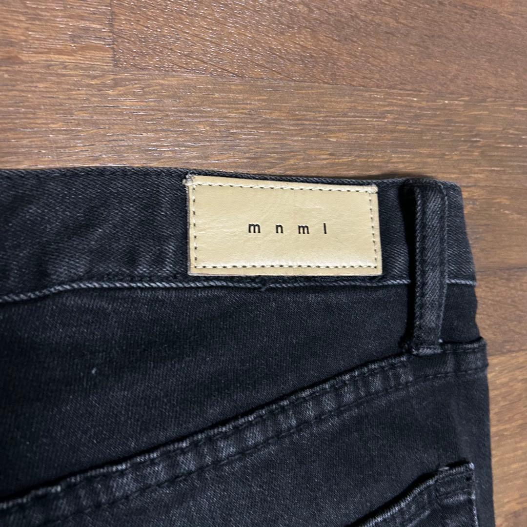 mnml スキニーデニム 黒 サイズ28