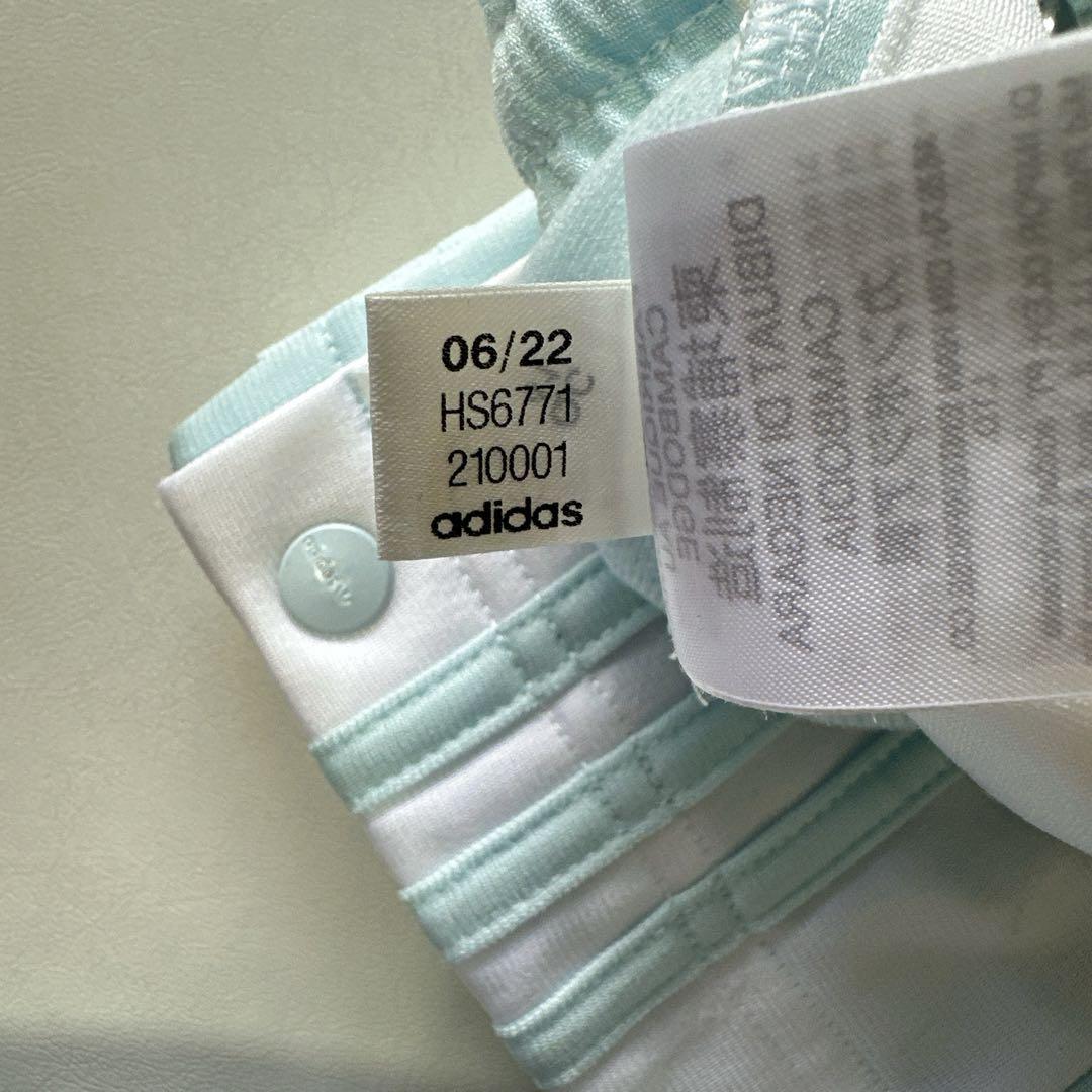 adidas アディブレイク パンツ 水色