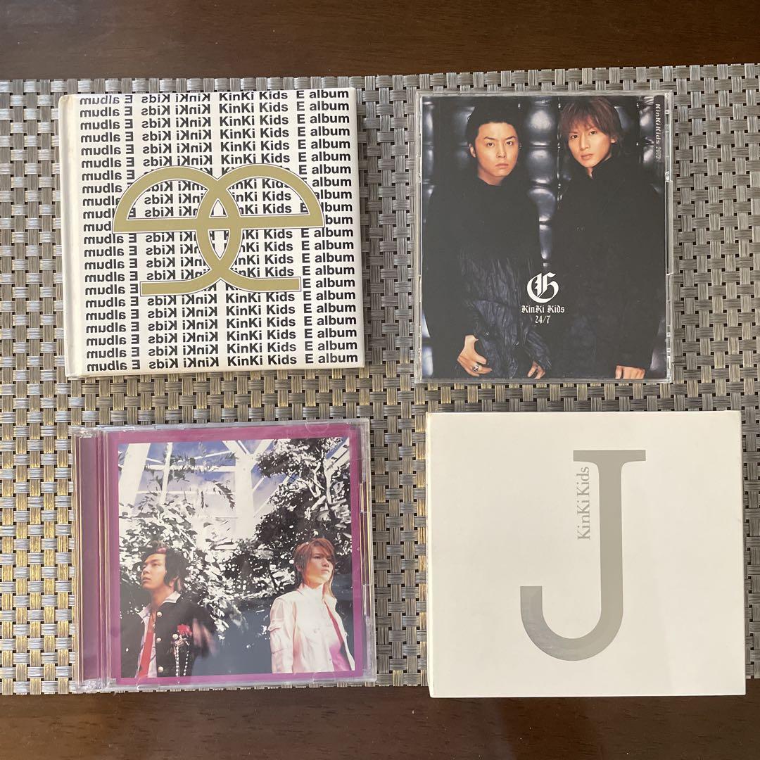 KinKi Kids CD 4枚セット(E. G.H.J) - メルカリ