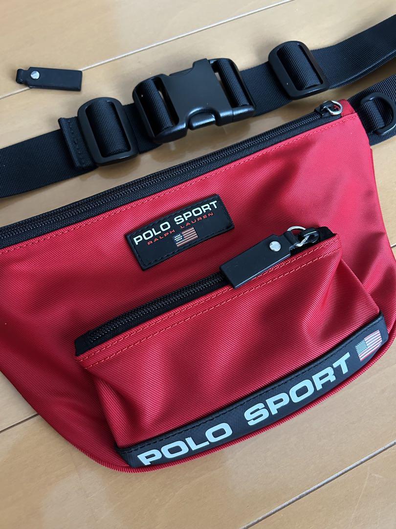 POLOSPORT ポロスポーツ　ウエストポーチ　レッド