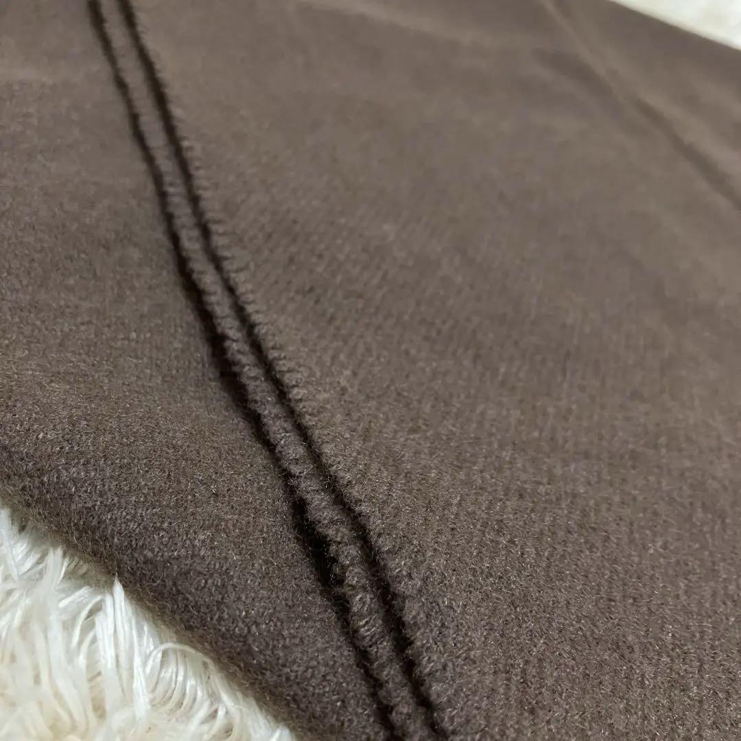 未使用品✨JOHNSTONS✨ジョンストンズ✨ウールカシミヤ✨ストール✨ブラウン