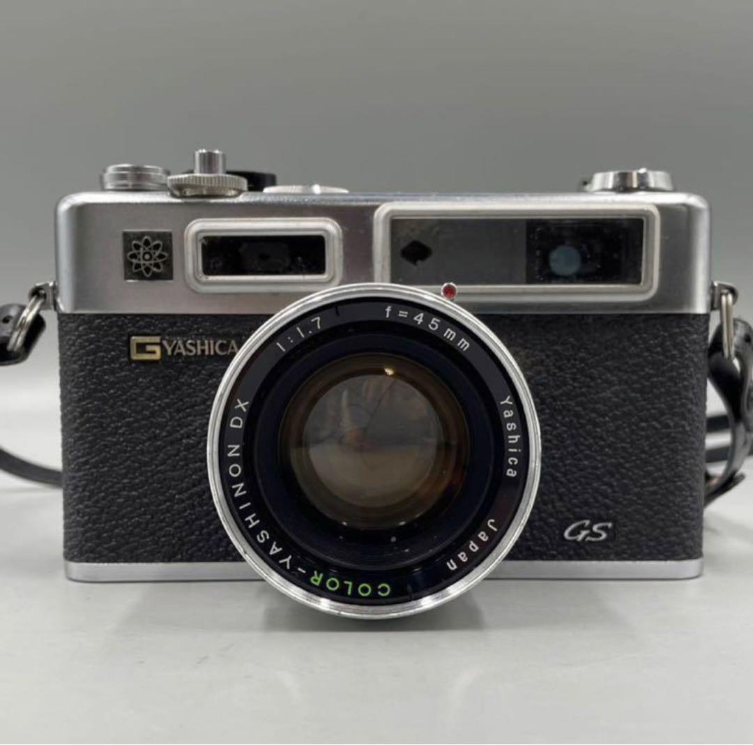 ヤシカ エレクトロ35 GS 35 f=45㎜ 1:1.7 フィルムカメラ 豪奢な www