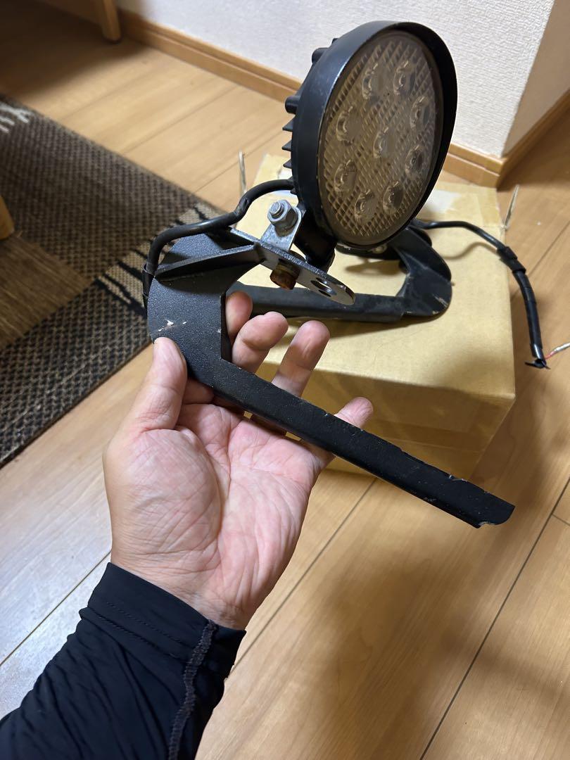 ジムニー　jb23 フォグランプステー　フォグランプ付き