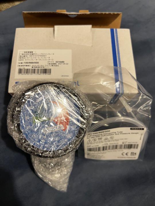 smiths medical カフインフレータープレッシャーゲージ カフ圧計