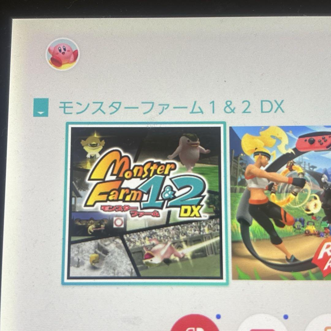 動作品 スイッチ Switch モンスターファーム1&2 DX デラックス