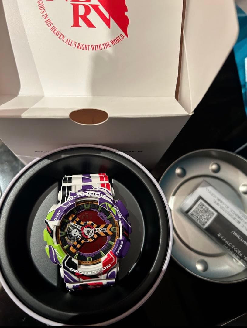 Gショック エヴァンゲリオン コラボ 腕時計 GA-110EVA30-7AJR