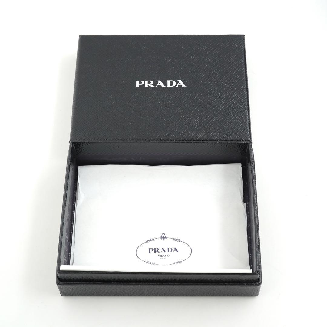 ✨新品未使用・箱保証書付き✨ PRADA ミニ財布 サフィアーノ L字