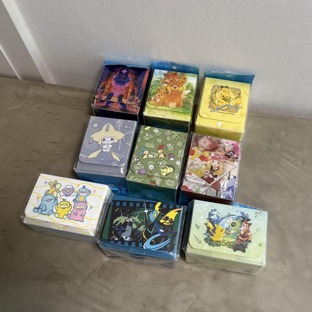 ポケモンカード デッキケース ピカチュウ ミモザ ゲンガー ブラッキー