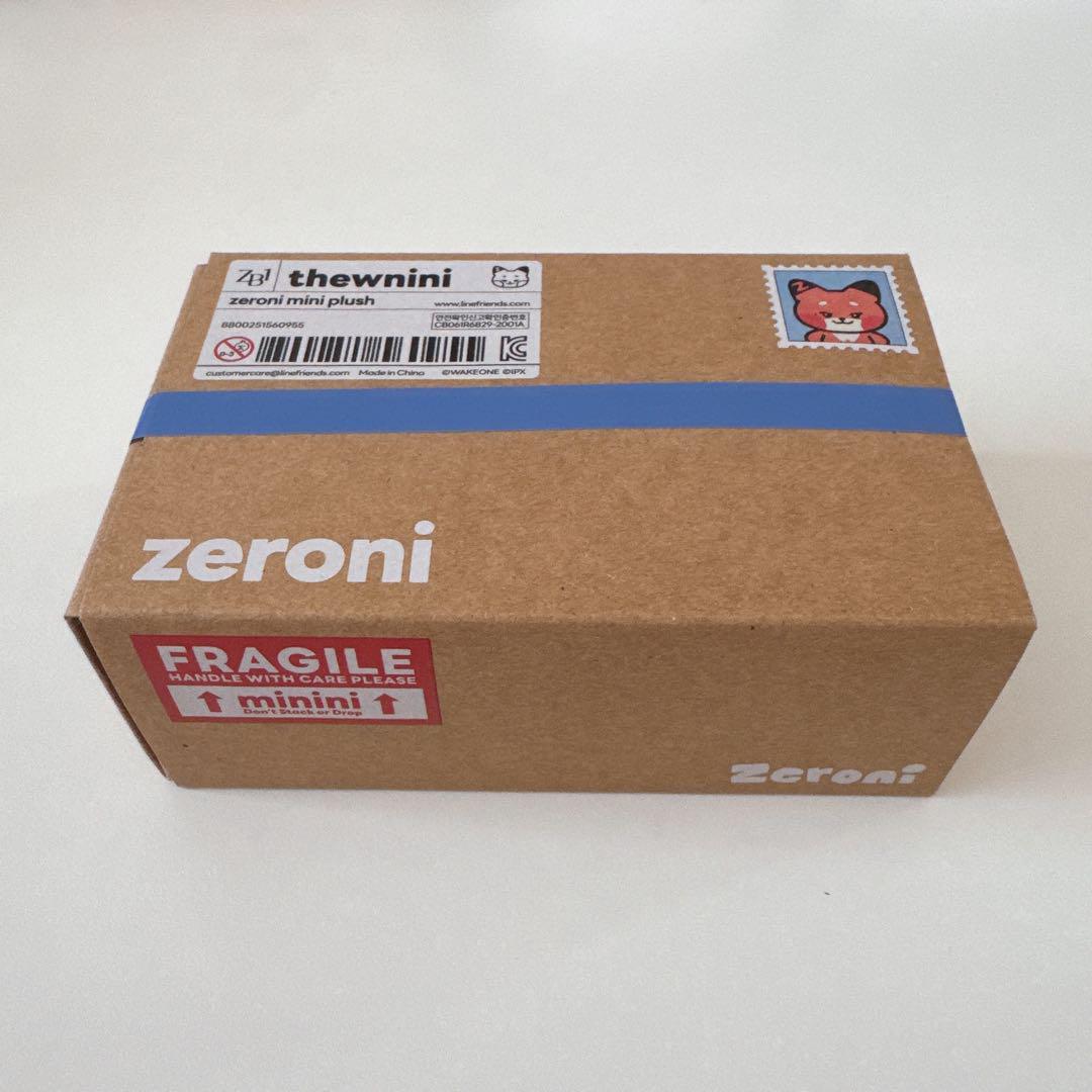Zeroni ゼロニ フラットぬいぐるみ テュニニ - メルカリ