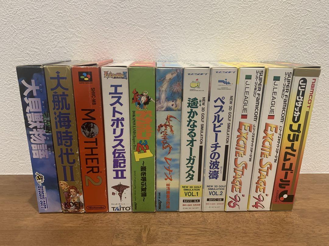 スーパーファミコン　MOTHER2 レナス 大貝獣 エストポリス ドカポン