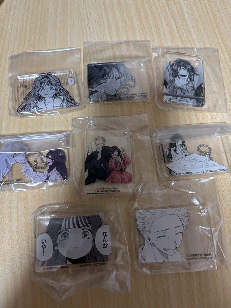 薫る花は凛と咲く アクリルチャーム セット