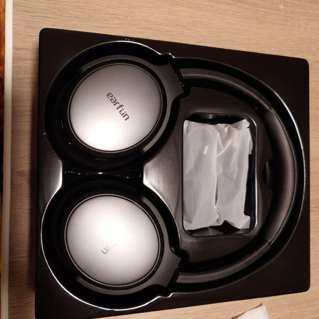 earfun ワイヤレスヘッドホン シルバー