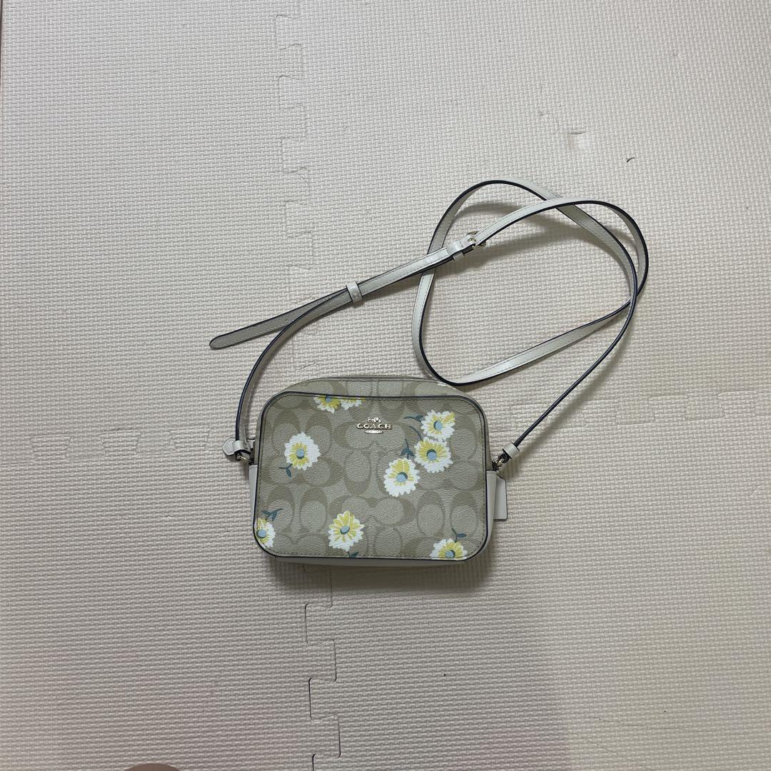 COACH 花柄 ショルダーバッグ