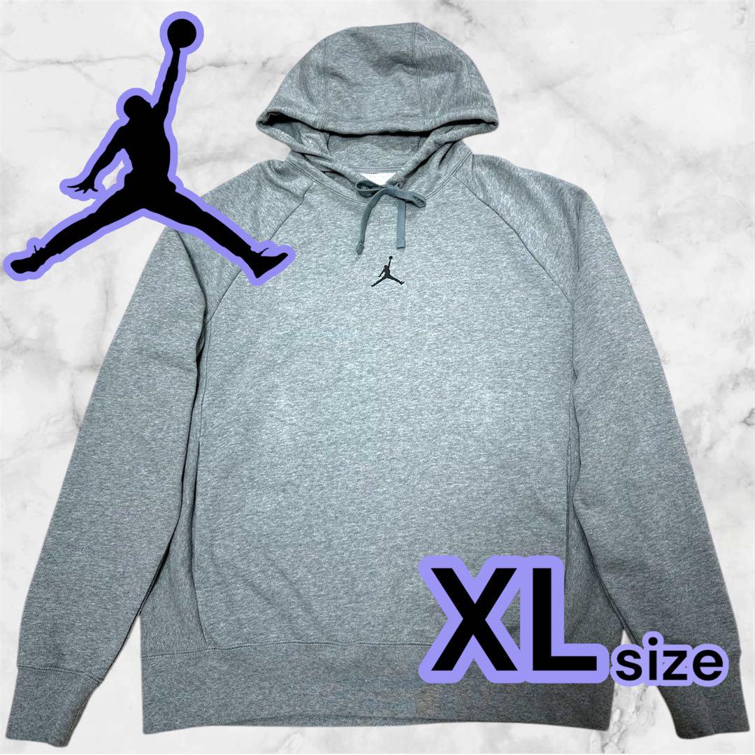 極美品 Jordan ジョーダン パーカー フーディ スウェット グレー XL