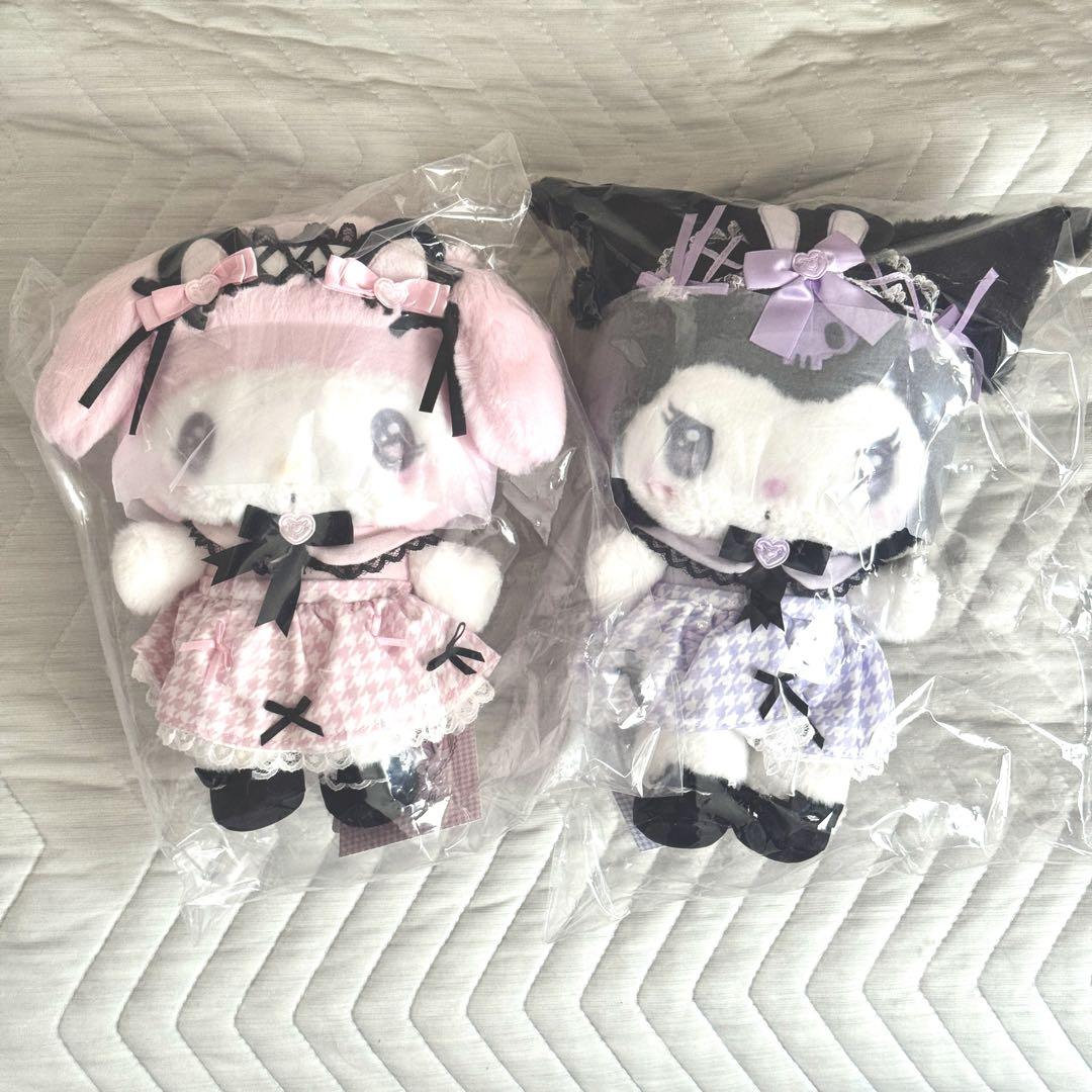 サンリオ　マイメロディ クロミ 夢リボンマスコット 2体セット マイメロディ クロミ 夢リボン ぬいぐるみ 2体セット - メルカリ
