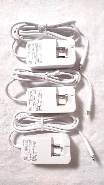 新品(SH-AC05)【3個】AQUOS純正ACアダプタQUICK高速充電器