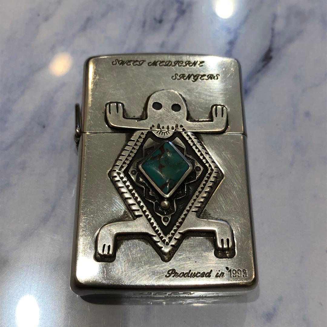 ♡Zippo ジッポー カエル トルコ石 ヴィンテージ
