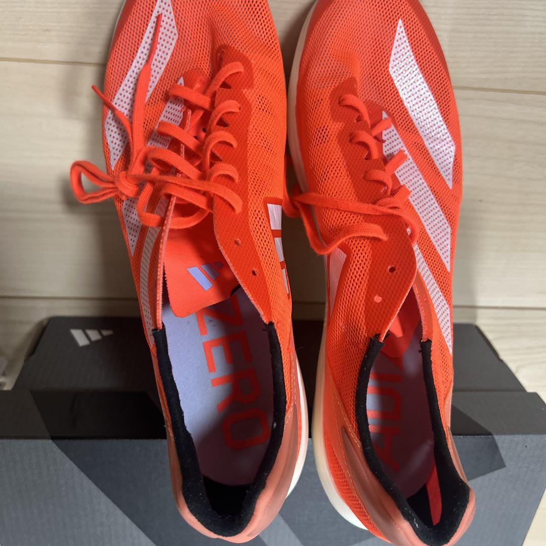 adidas HG3778 オレンジ スパイクシューズ 270