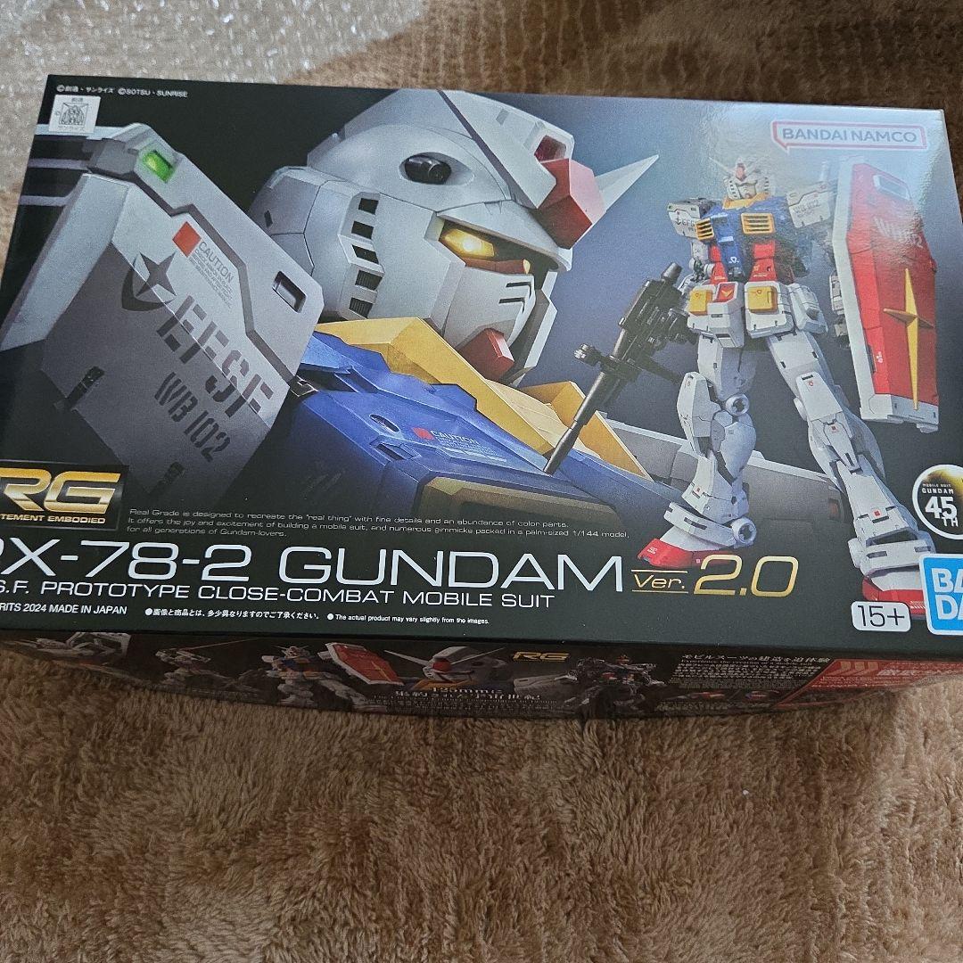 未組立品 RG 1/144 ガンダム Ver.2.0