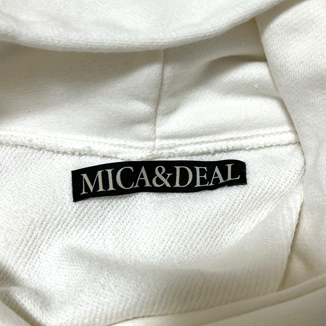 美品】定価16, MICA & DEAL ニューモデル度詰裏毛パーカー